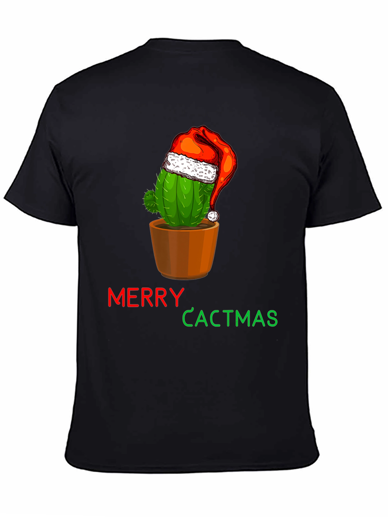 Merry Cactmas T-Shirt - Holiday Cactus Tee