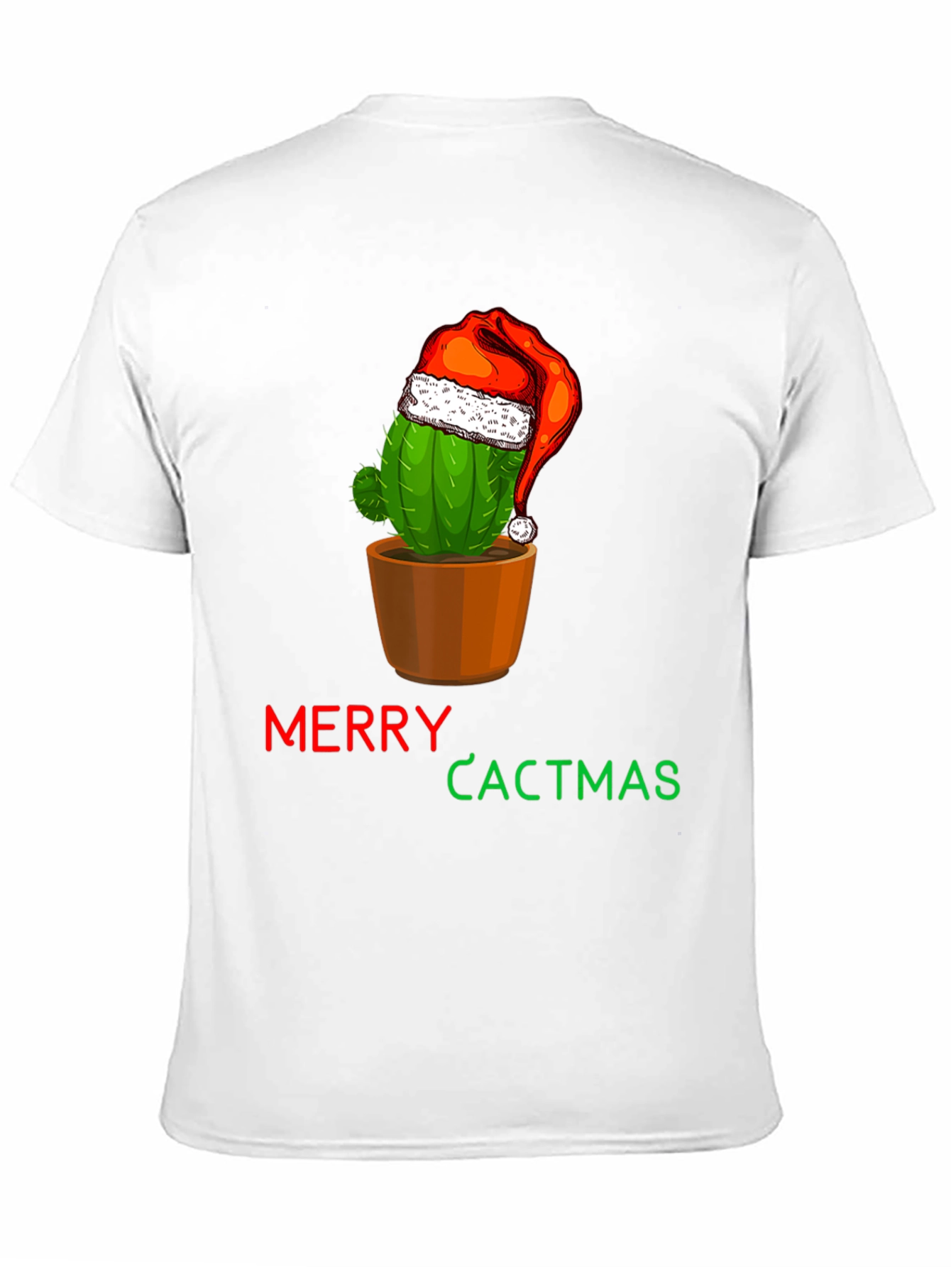 Merry Cactmas T-Shirt - Holiday Cactus Tee