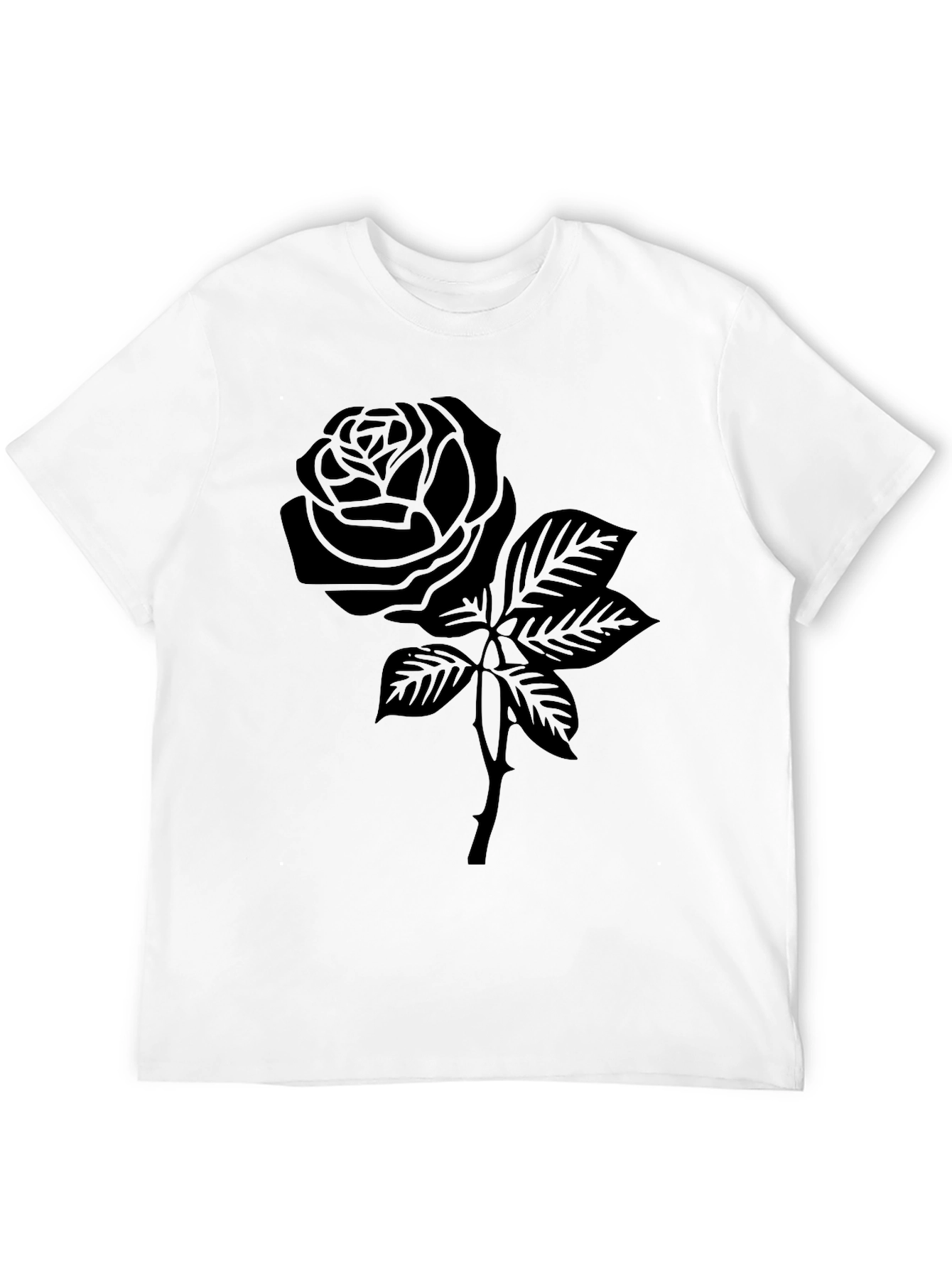 Black Rose Graphic T-Shirt
