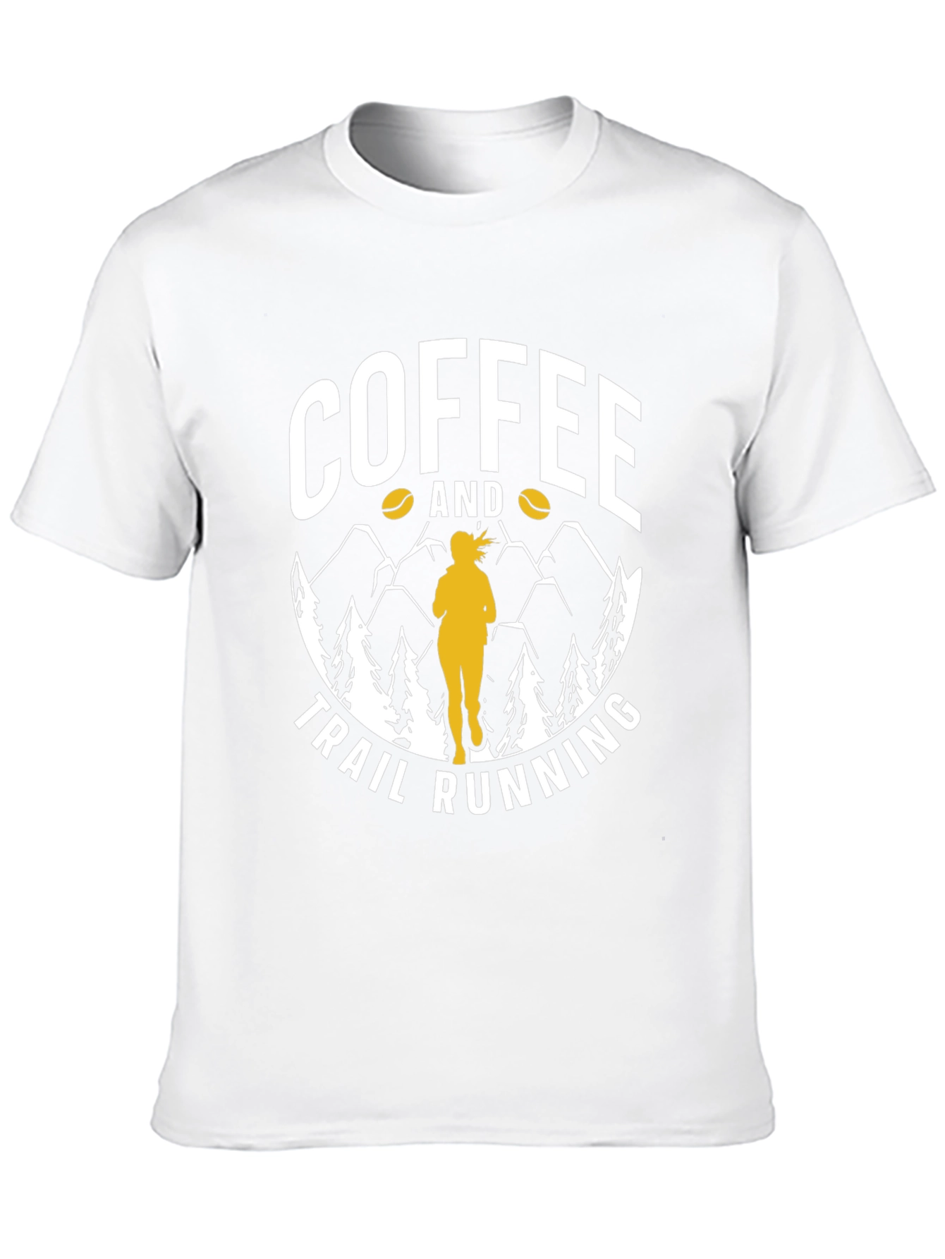 Coffee and Trail Running Graphic Tee