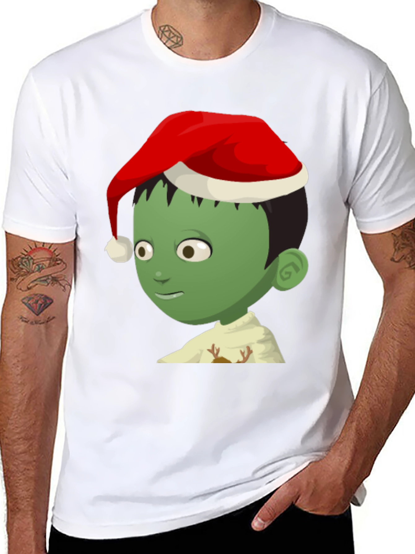 Zombie Christmas T-Shirt - Holiday Horror Tee