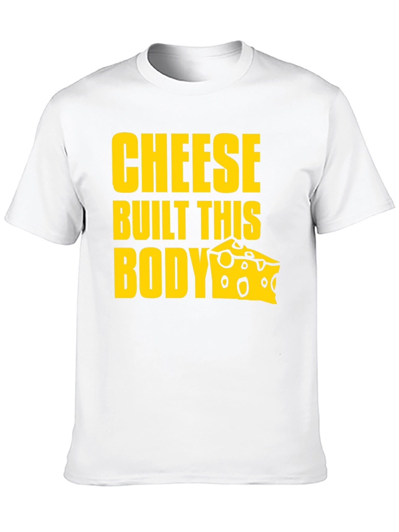 Cheese Built This Body Graphic T-Shirt