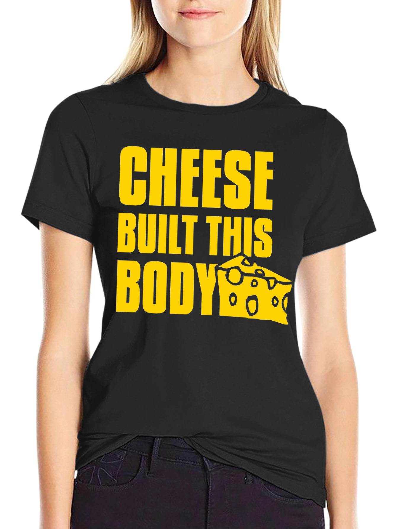 Cheese Built This Body Graphic T-Shirt