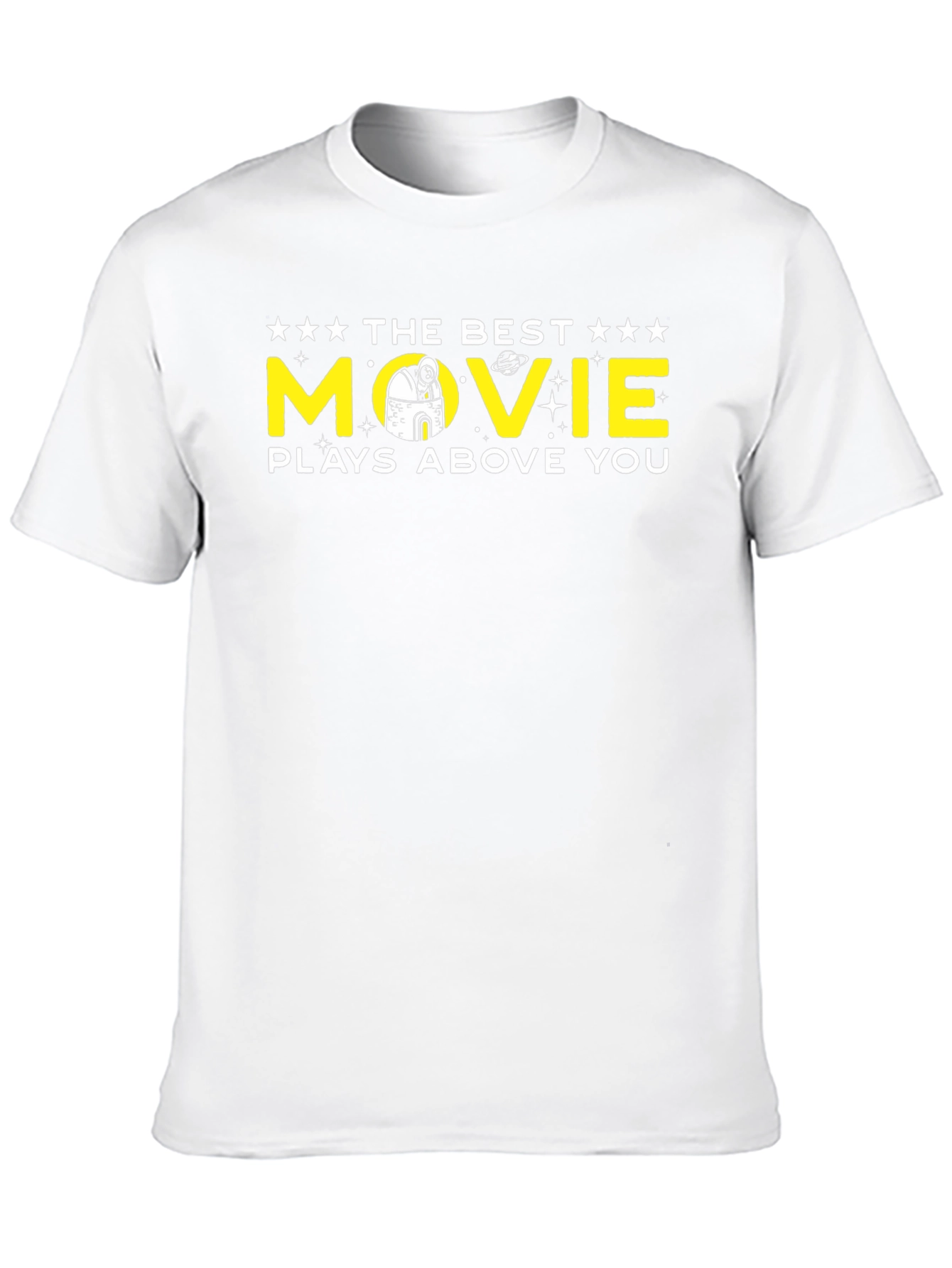 The Best Movie Plays Above You Black T-Shirt