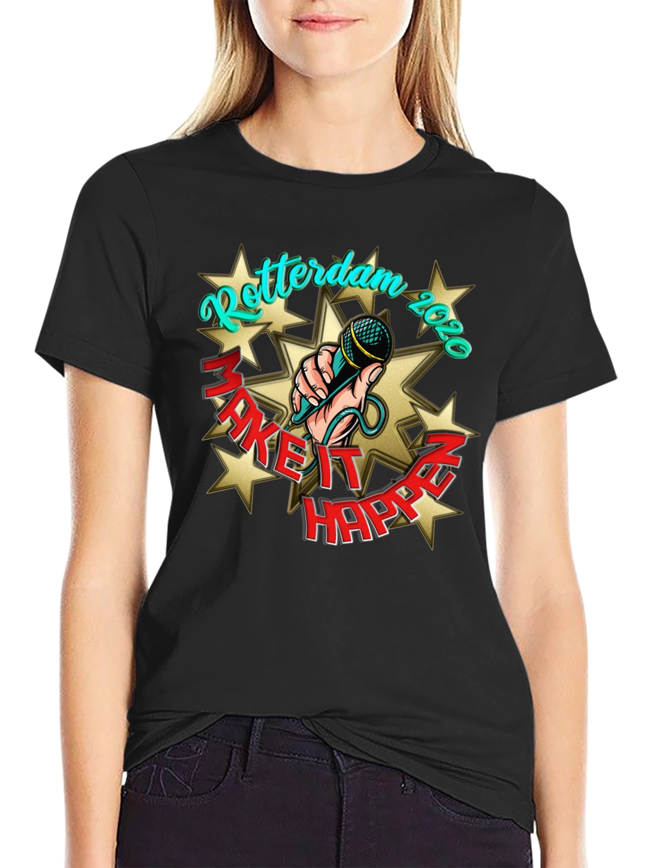 Rotterdam 2020 Make It Happen Graphic T-Shirt