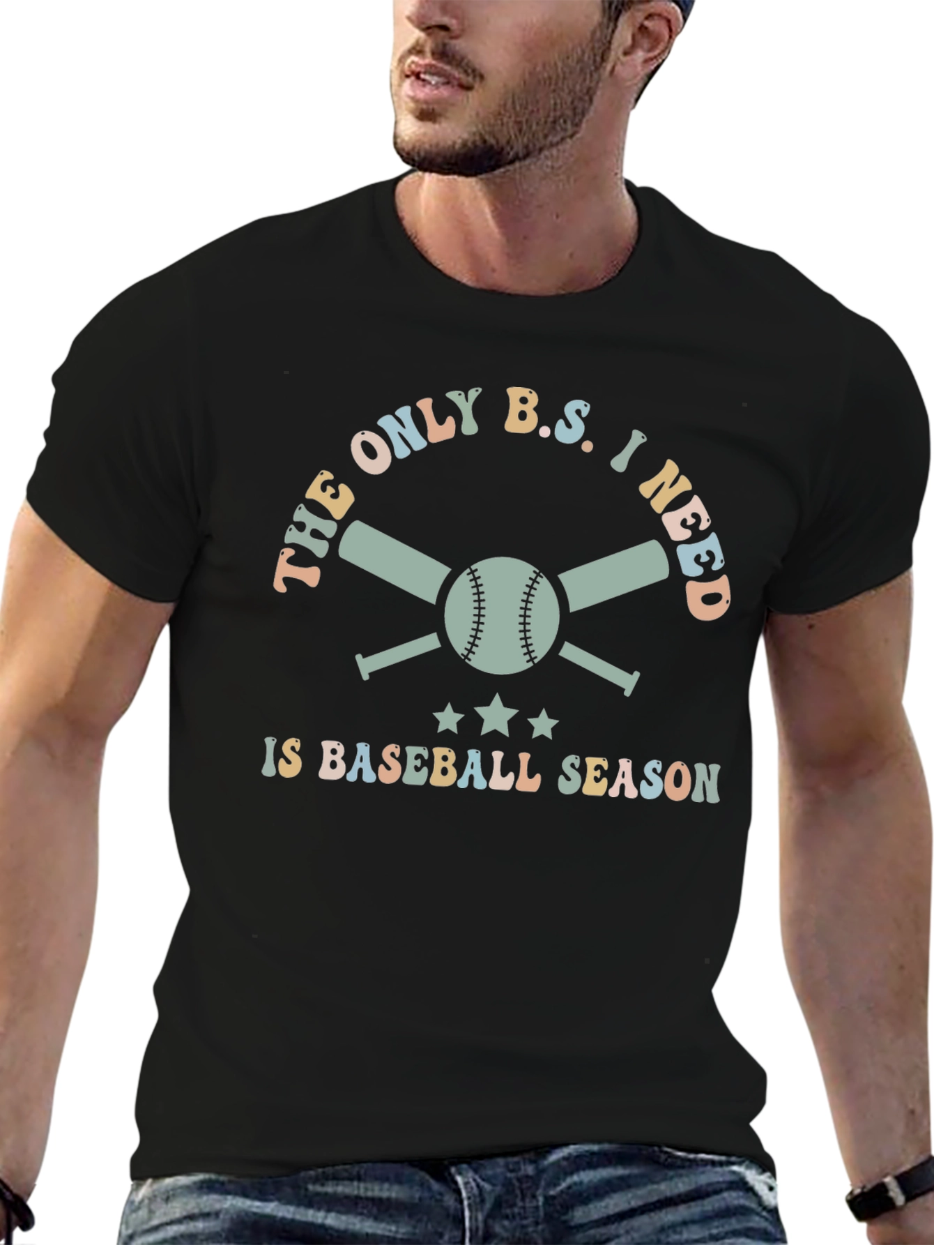 Baseball Season Graphic T-Shirt