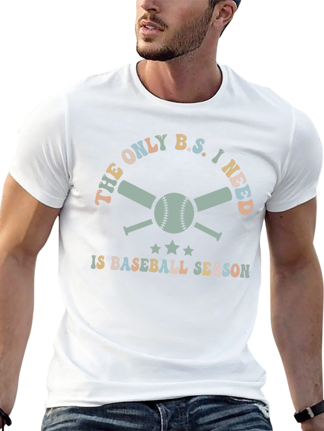 Baseball Season Graphic T-Shirt