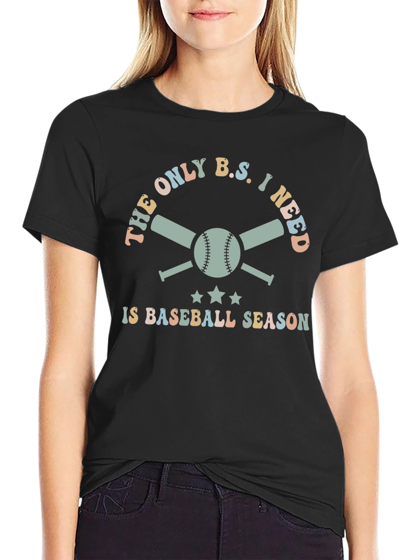 Baseball Season Graphic T-Shirt