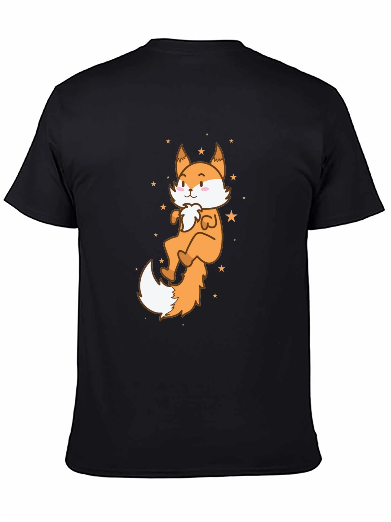 Cute Cartoon Fox Graphic Tee