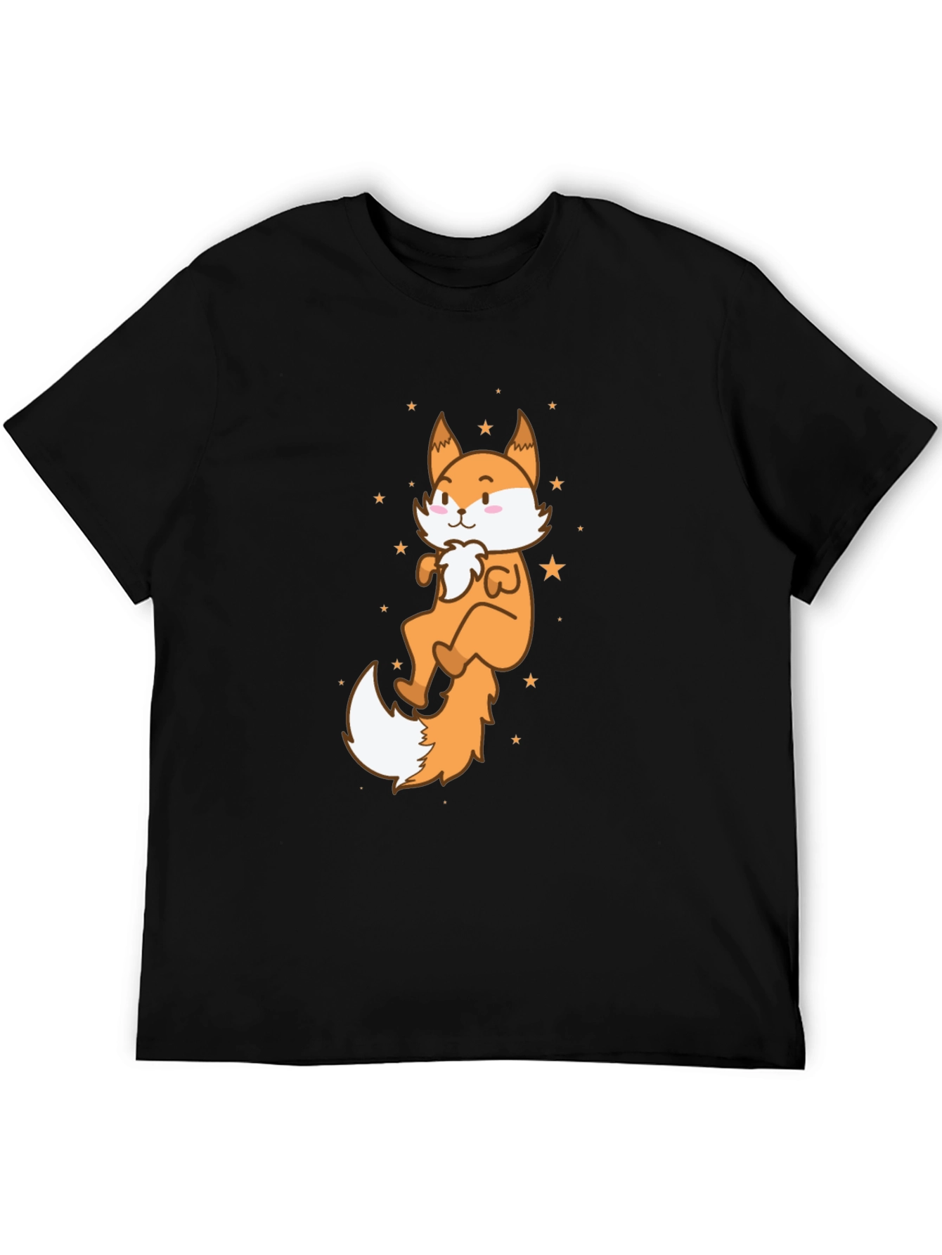 Cute Cartoon Fox Graphic Tee