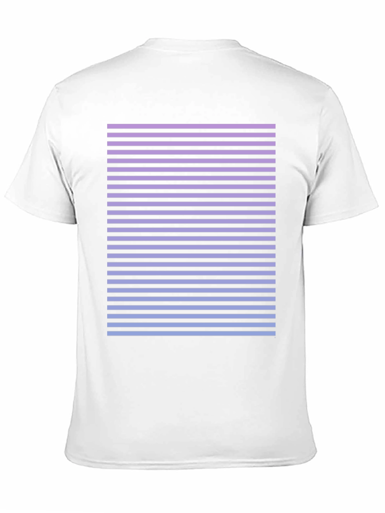 Retro Striped Fade T-Shirt - Casual Comfort