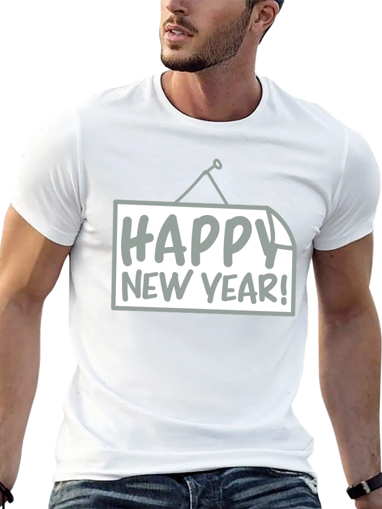 Happy New Year Graphic T-Shirt