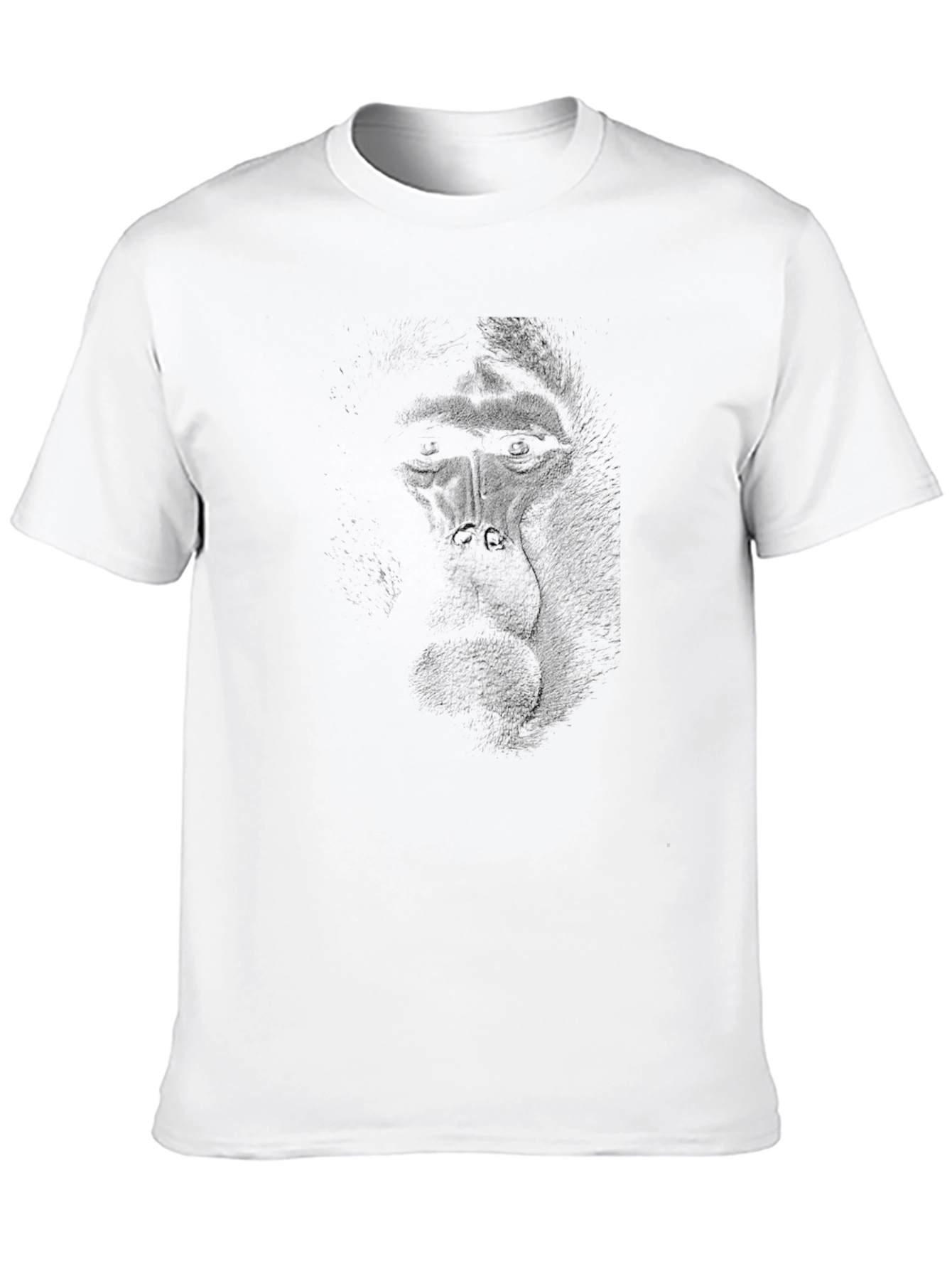 Graphic Monkey T-Shirt - Black