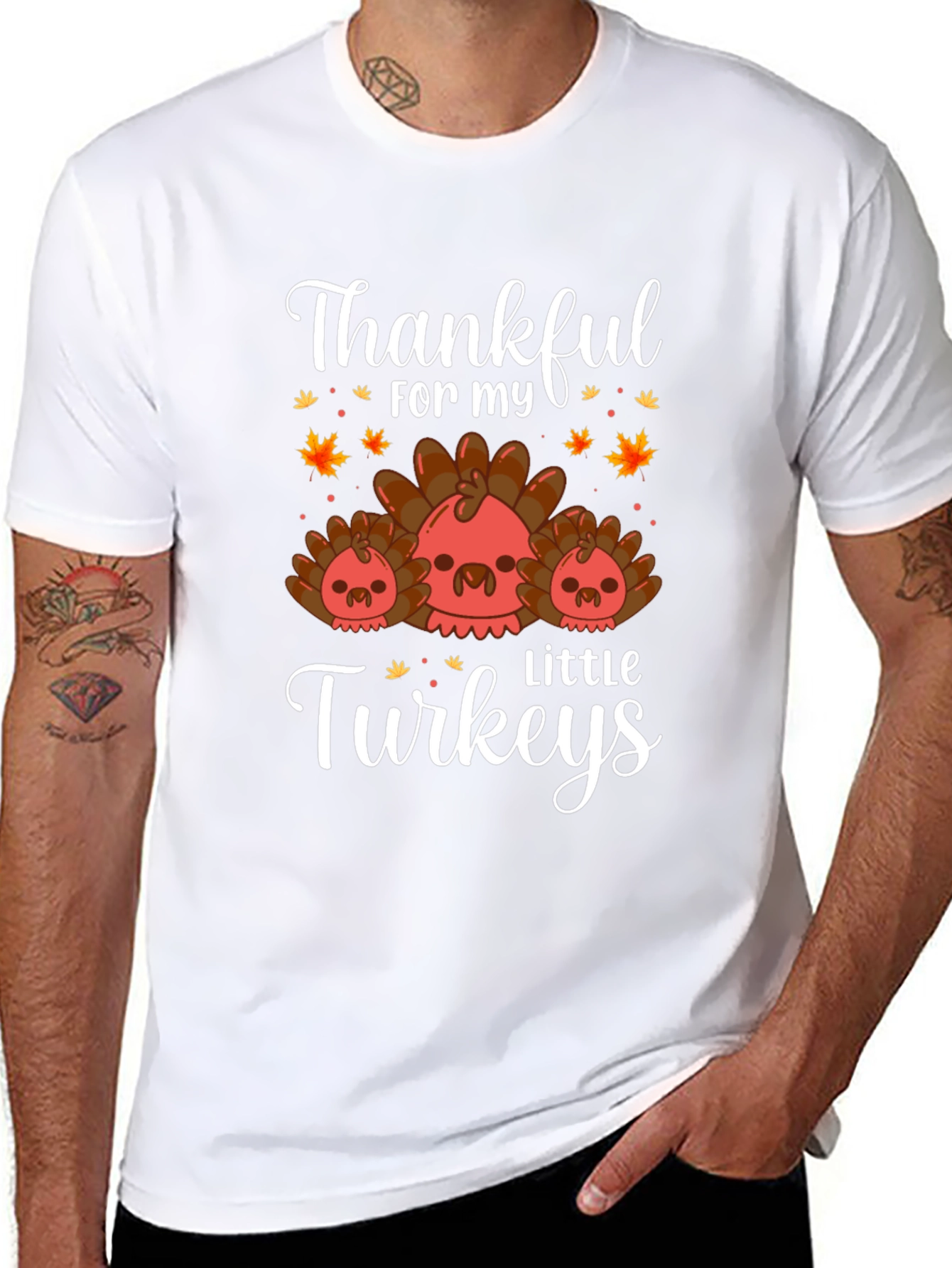 Thankful for my Little Turkeys T-Shirt