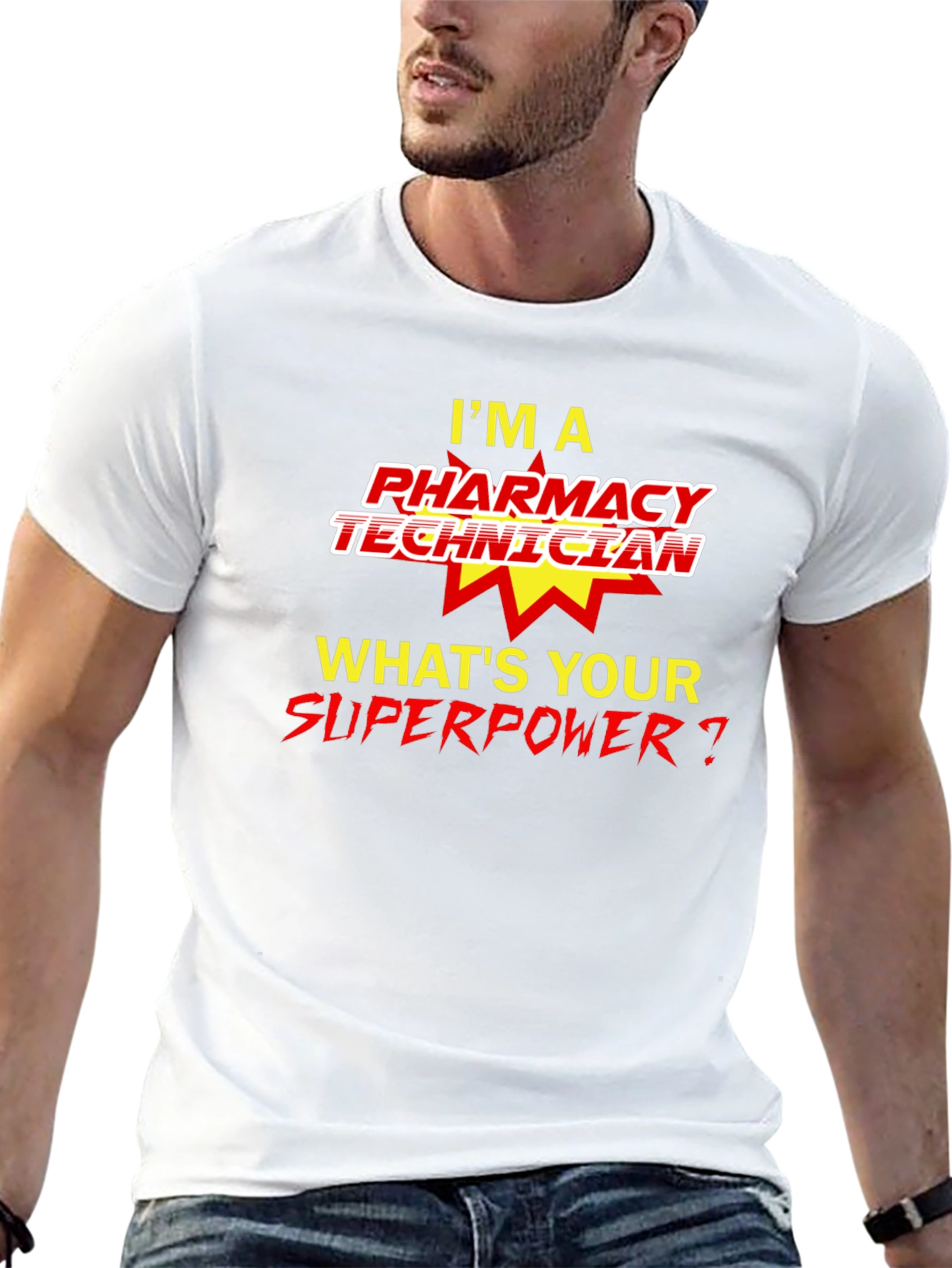 Pharmacy Technician Superpower T-Shirt