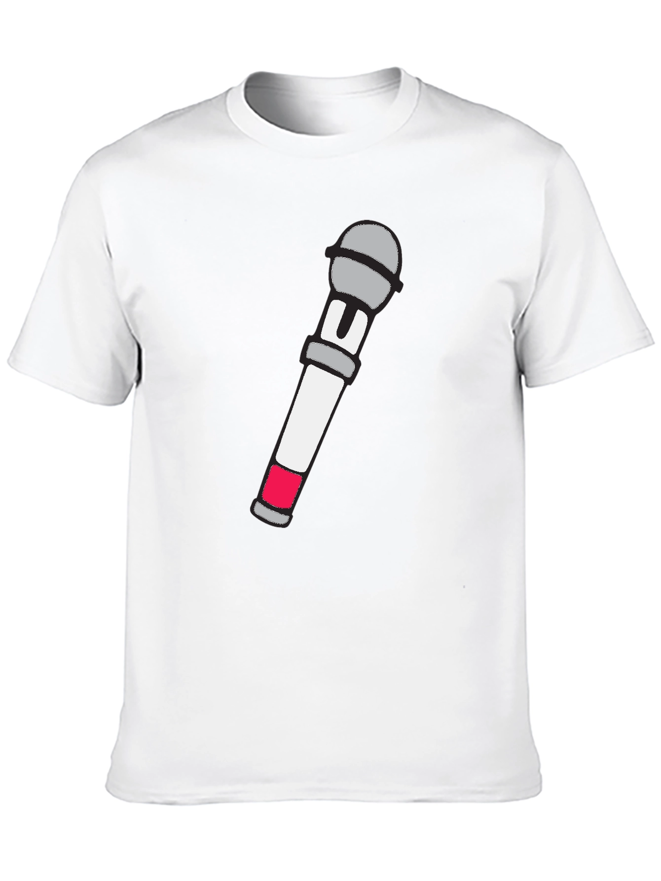 Karaoke King T-Shirt - Microphone Graphic Tee