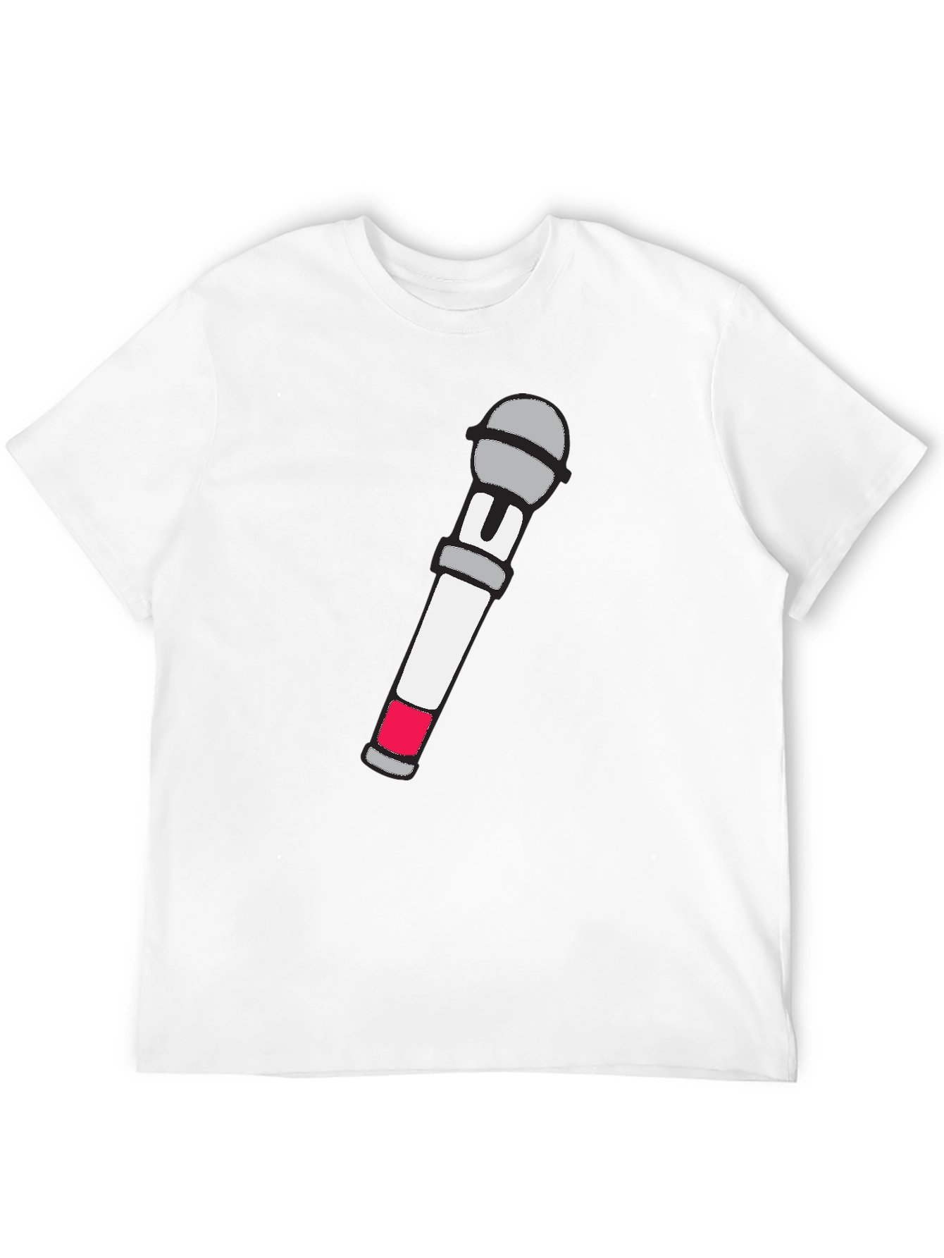 Karaoke King T-Shirt - Microphone Graphic Tee