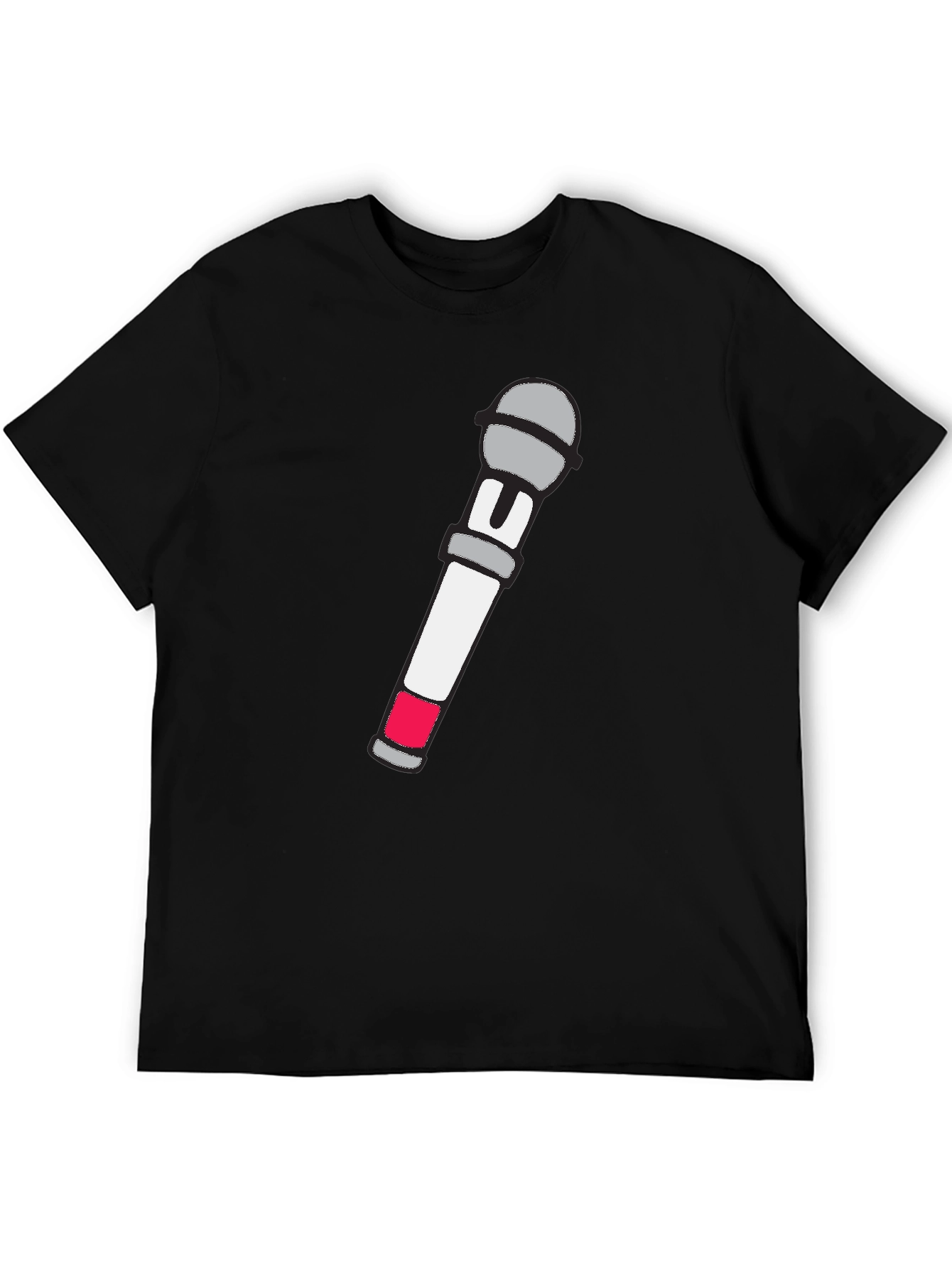 Karaoke King T-Shirt - Microphone Graphic Tee