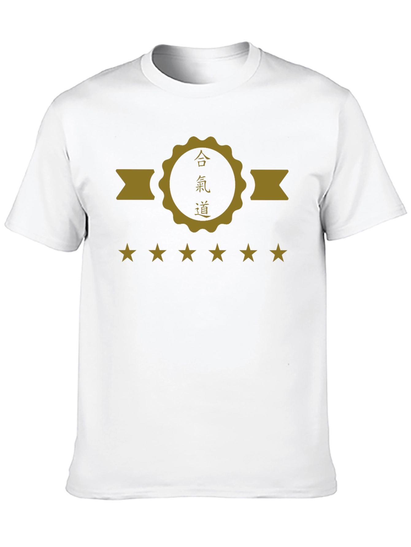 Aikido Kanji Star Graphic Tee - Black