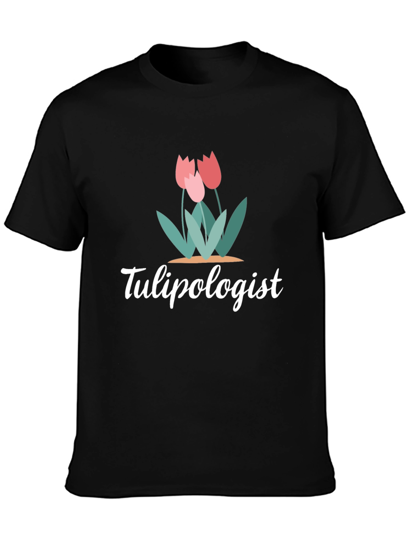 Tulipologist Graphic T-Shirt Floral Design