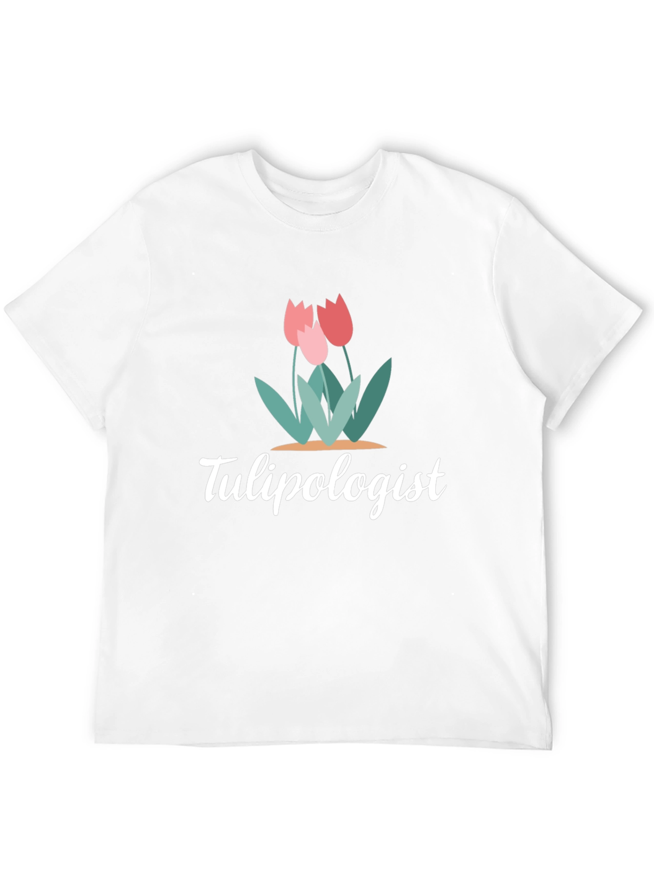 Tulipologist Graphic T-Shirt Floral Design