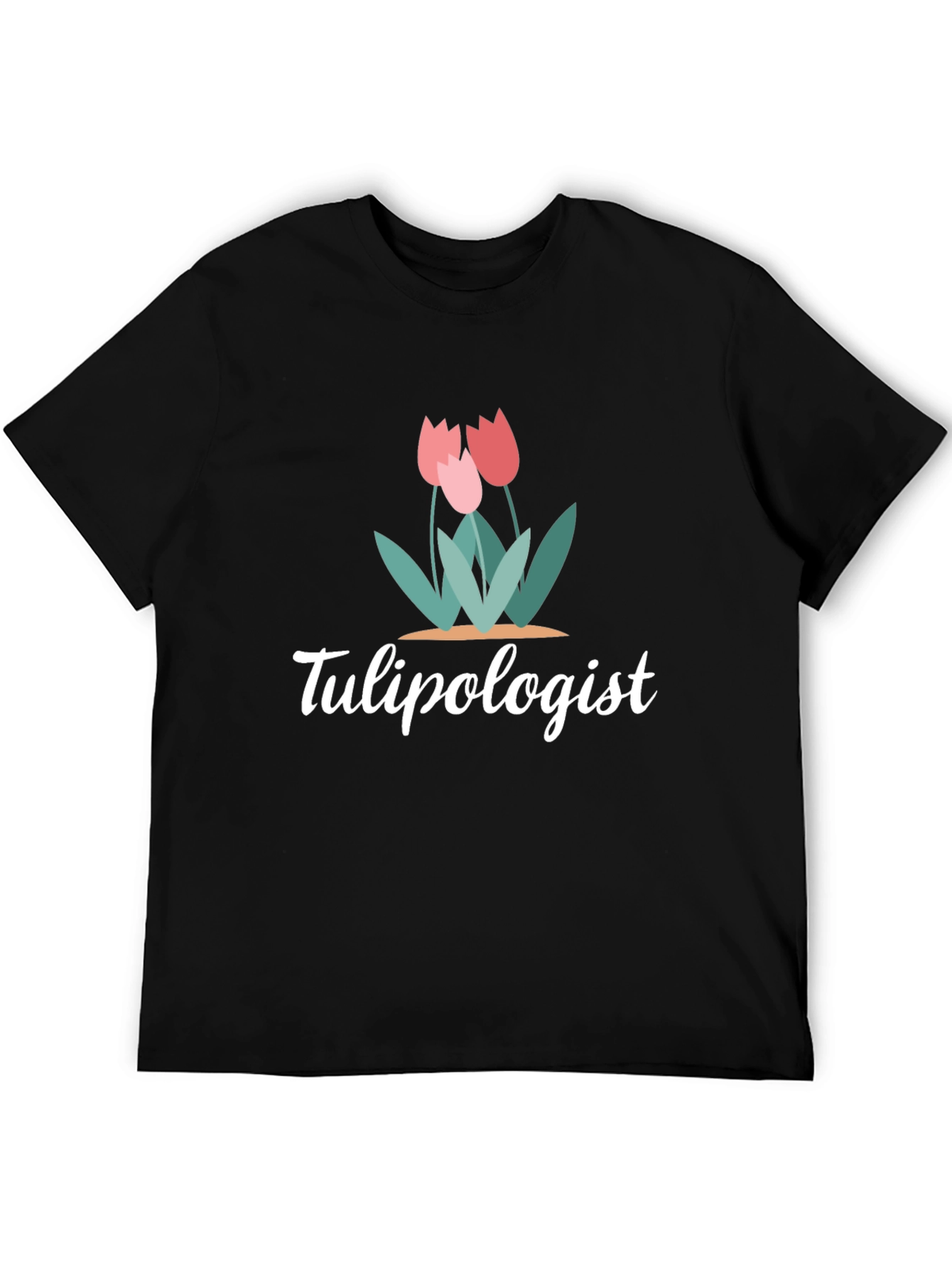 Tulipologist Graphic T-Shirt Floral Design