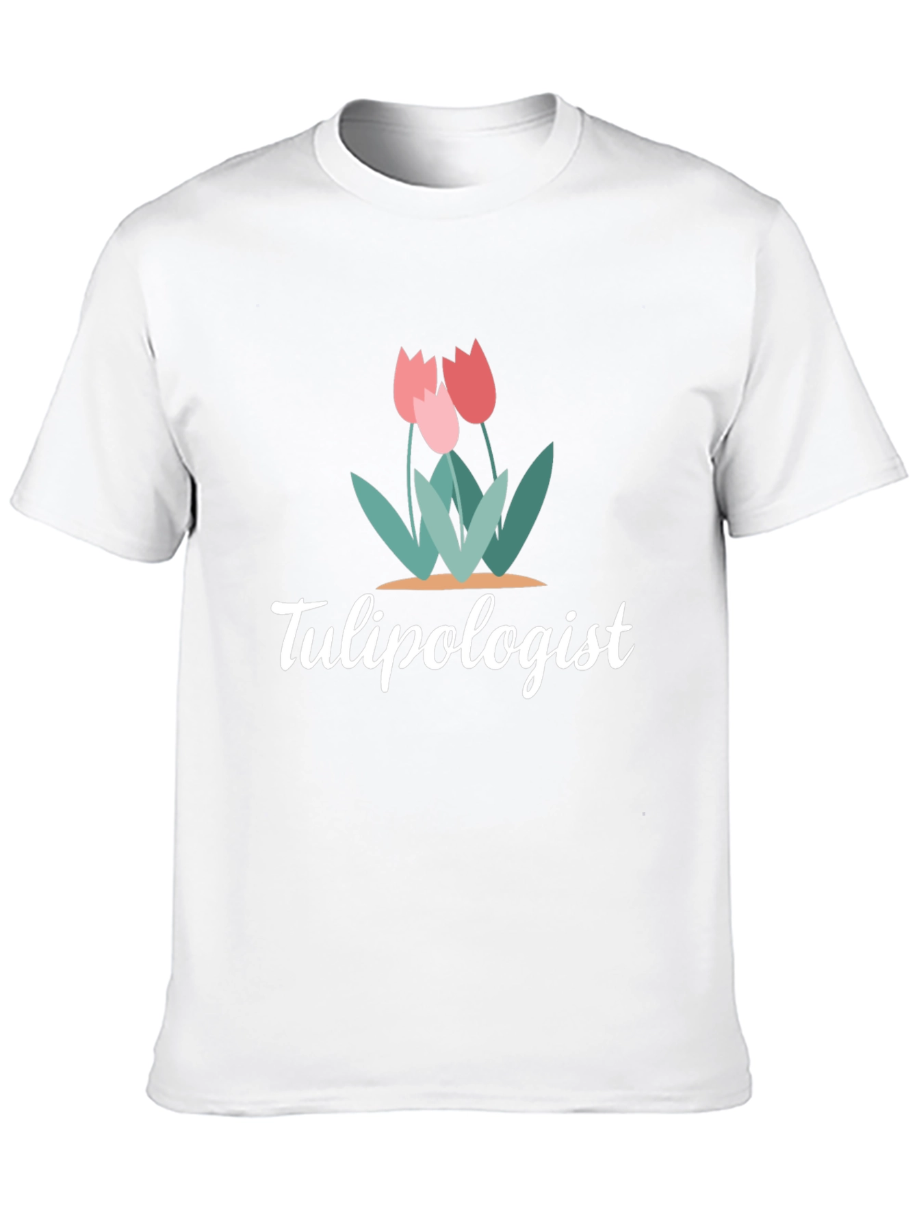 Tulipologist Graphic T-Shirt Floral Design