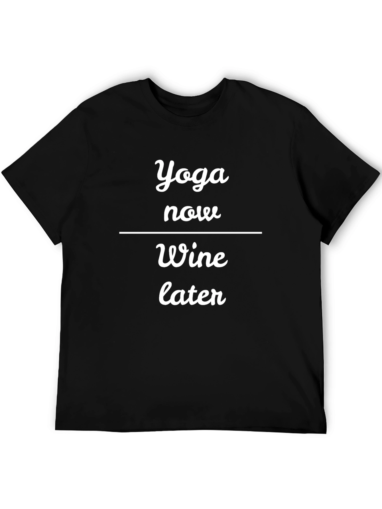 Yoga Now Wine Later T-Shirt