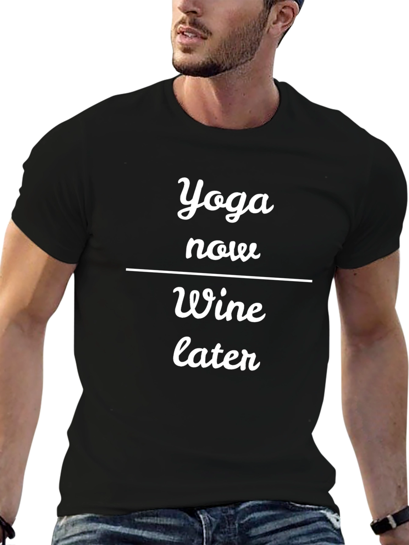 Yoga Now Wine Later T-Shirt