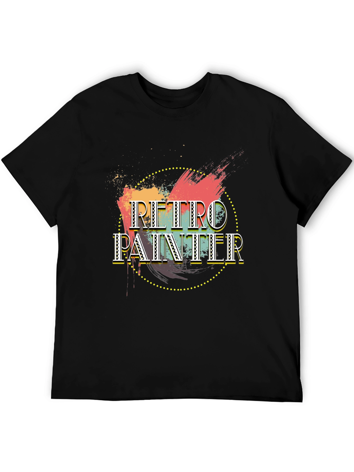 Retro Painter T-Shirt - Unique Design