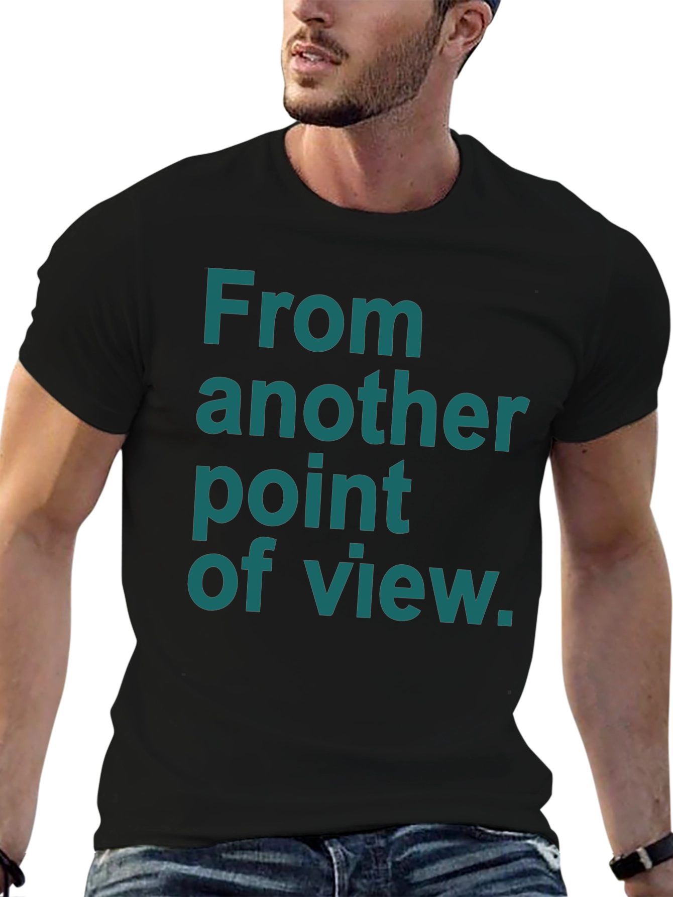From Another Point of View Black T-Shirt