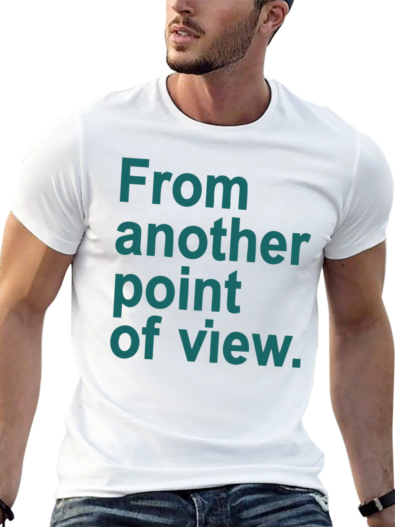 From Another Point of View Black T-Shirt