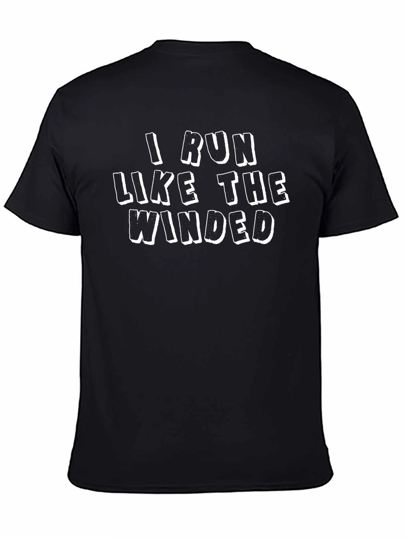 Funny Running T-Shirt - I Run Like The Winded