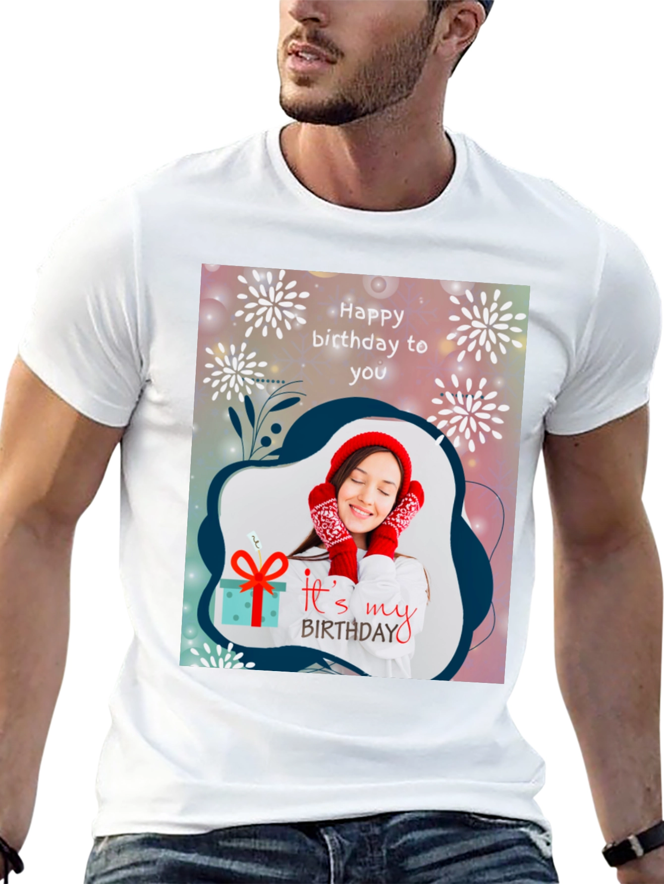 Birthday Theme Graphic T-Shirt - Soft Cotton Tee