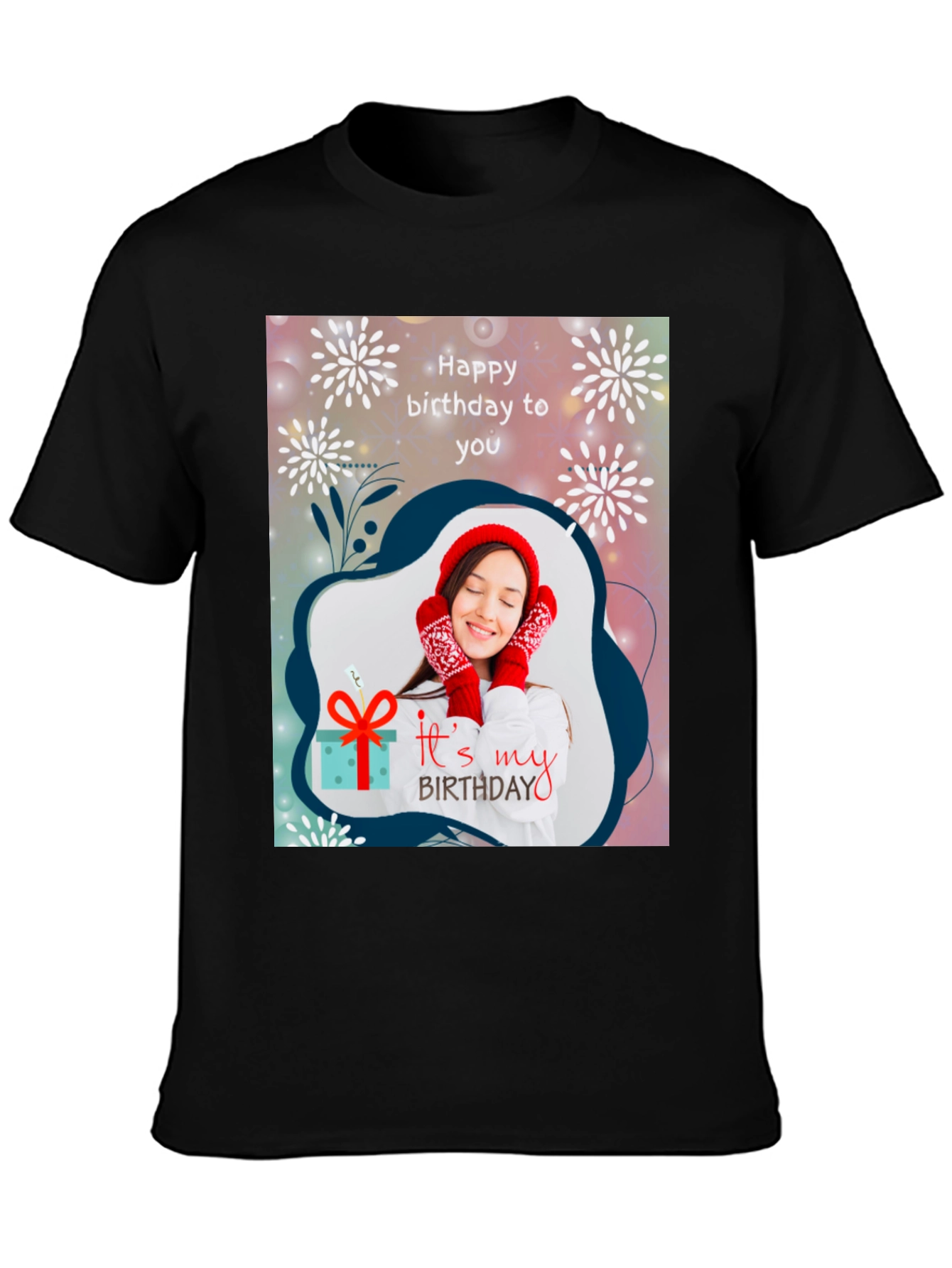 Birthday Theme Graphic T-Shirt - Soft Cotton Tee