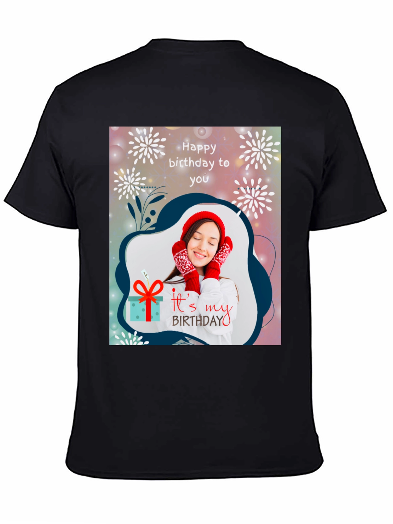 Birthday Theme Graphic T-Shirt - Soft Cotton Tee