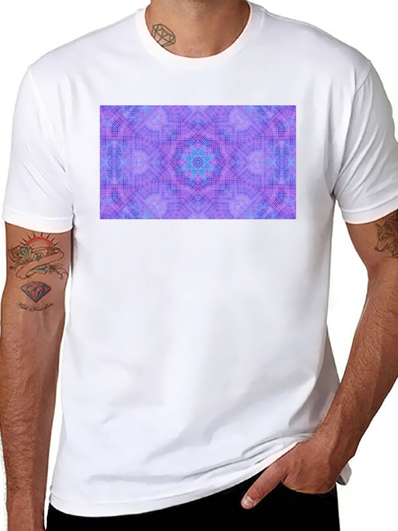 Kaleidoscope Pattern T-Shirt - Unisex
