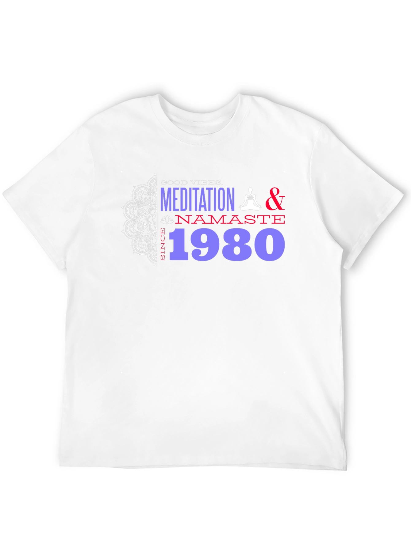 Meditation Namaste 1980 T-Shirt