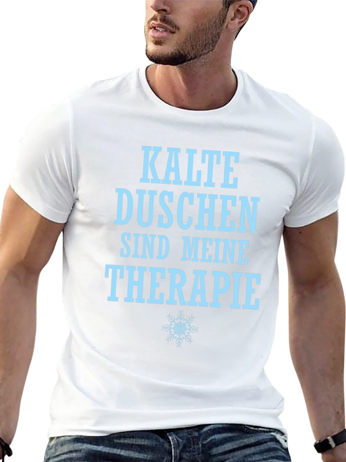 Funny Cold Shower Therapy T-Shirt