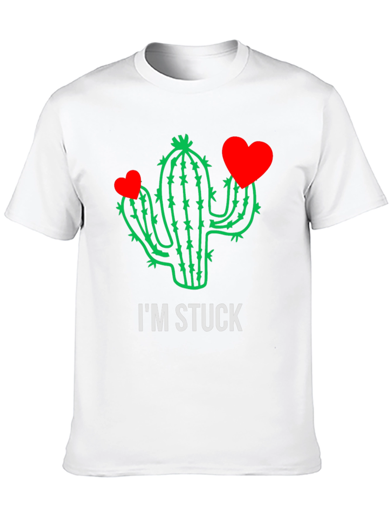 Im Stuck Cactus T-Shirt - Funny Graphic Tee