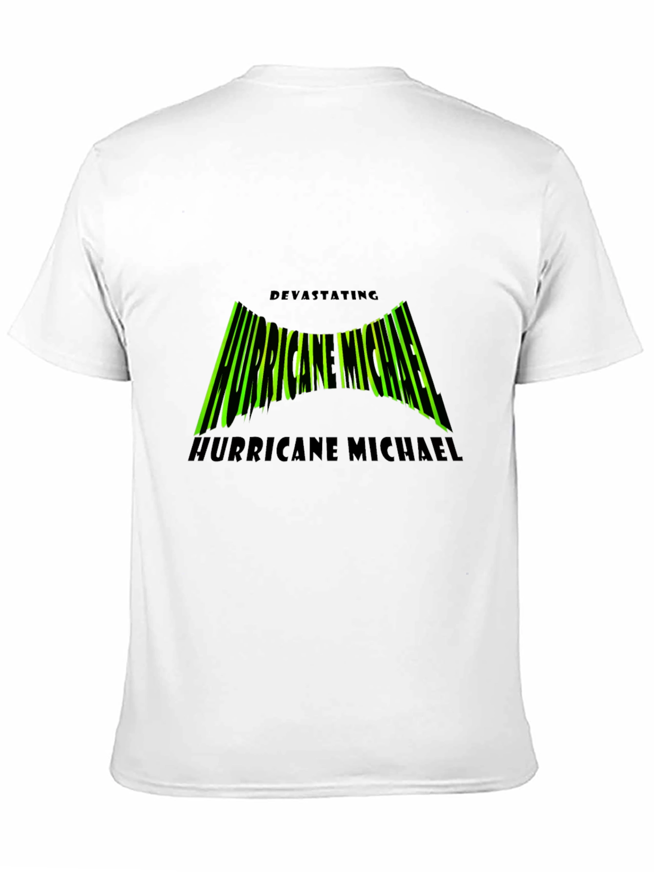 Hurricane Michael Tee - Black Graphic T-Shirt