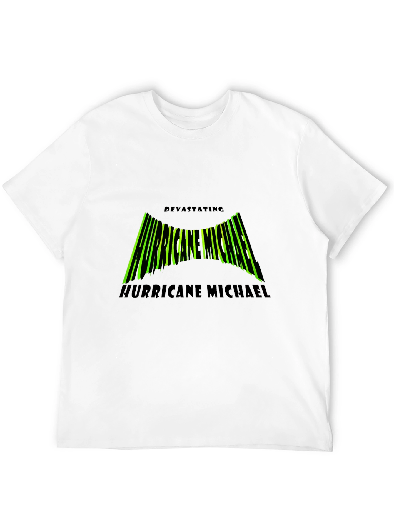 Hurricane Michael Tee - Black Graphic T-Shirt