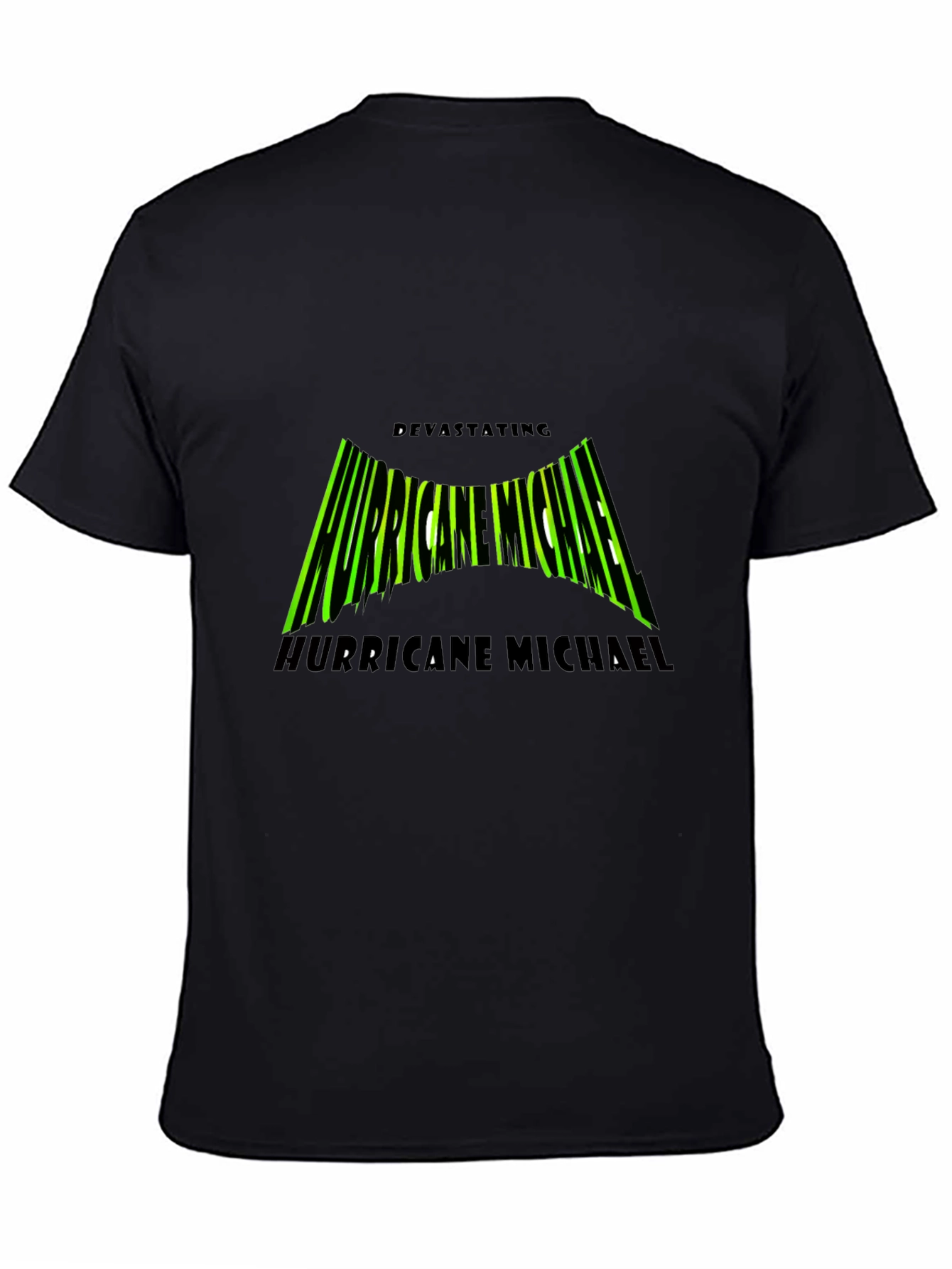 Hurricane Michael Tee - Black Graphic T-Shirt