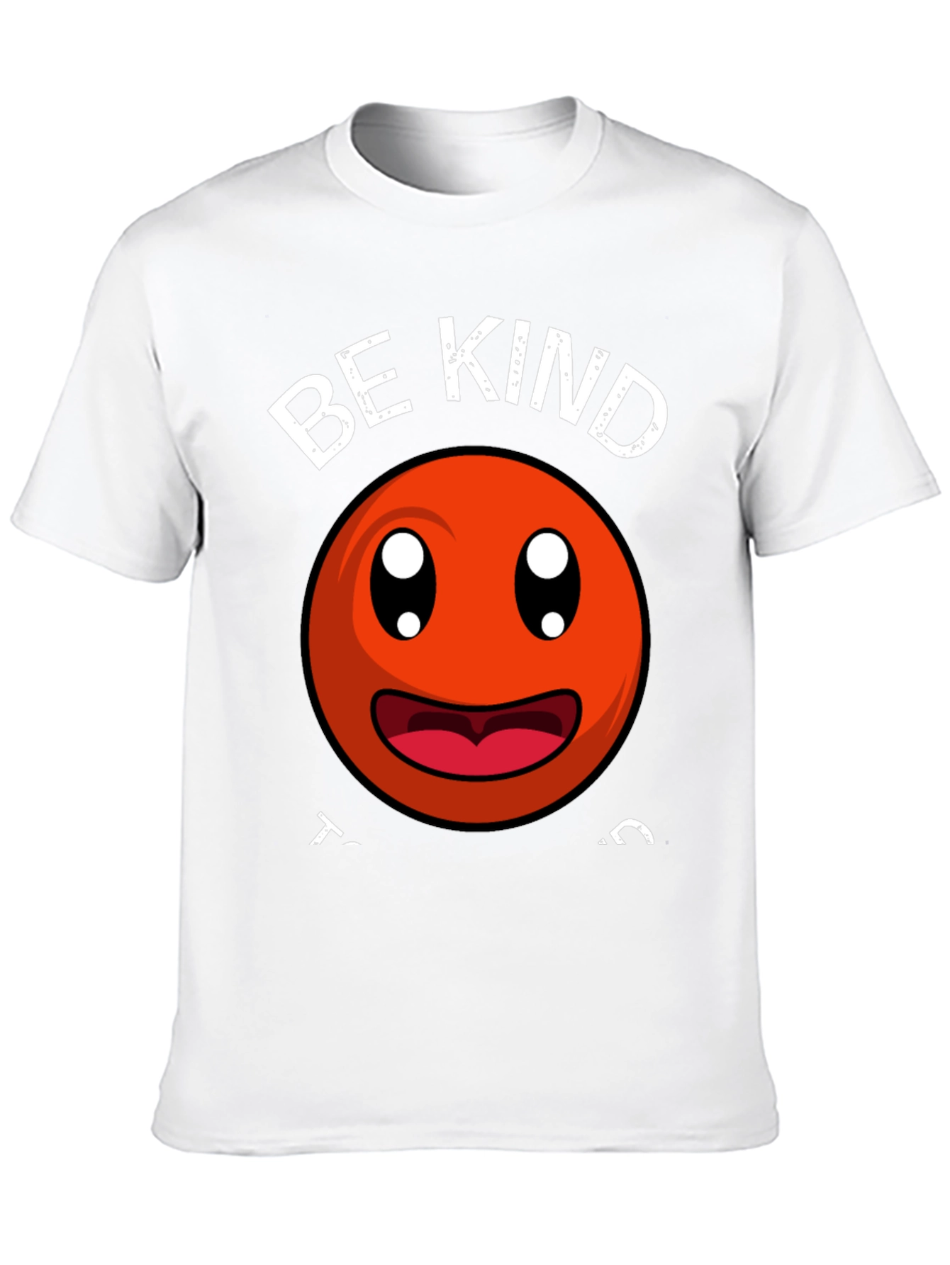 Be Kind Smiley Face Graphic T-Shirt