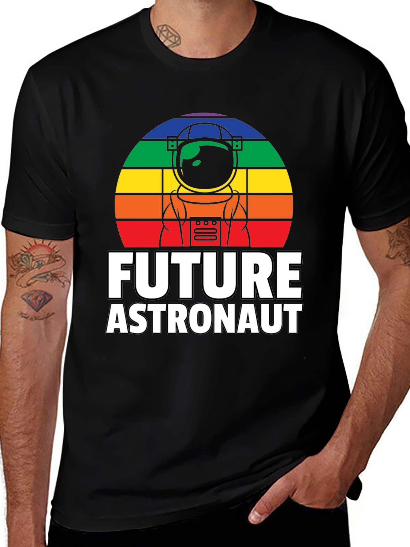 Future Astronaut Rainbow T-Shirt