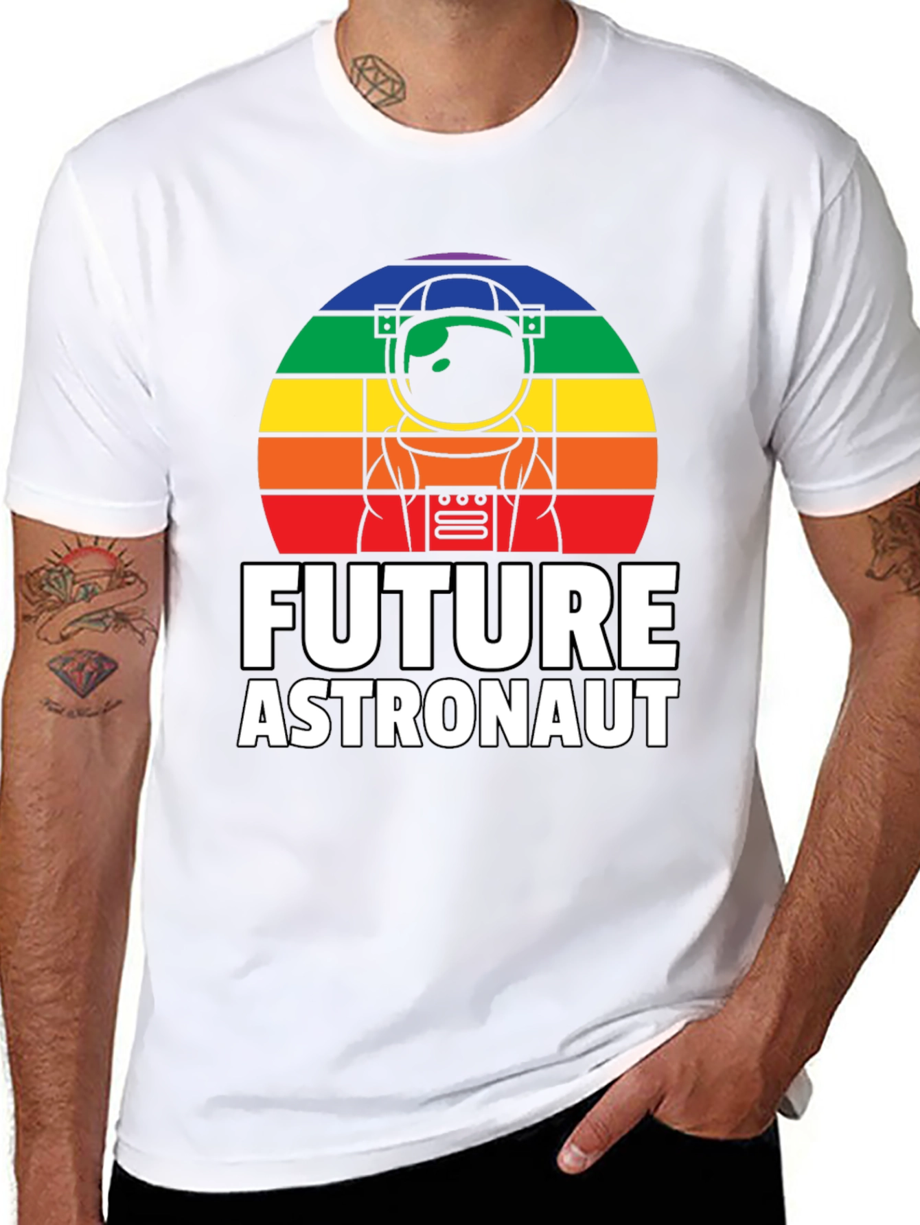 Future Astronaut Rainbow T-Shirt