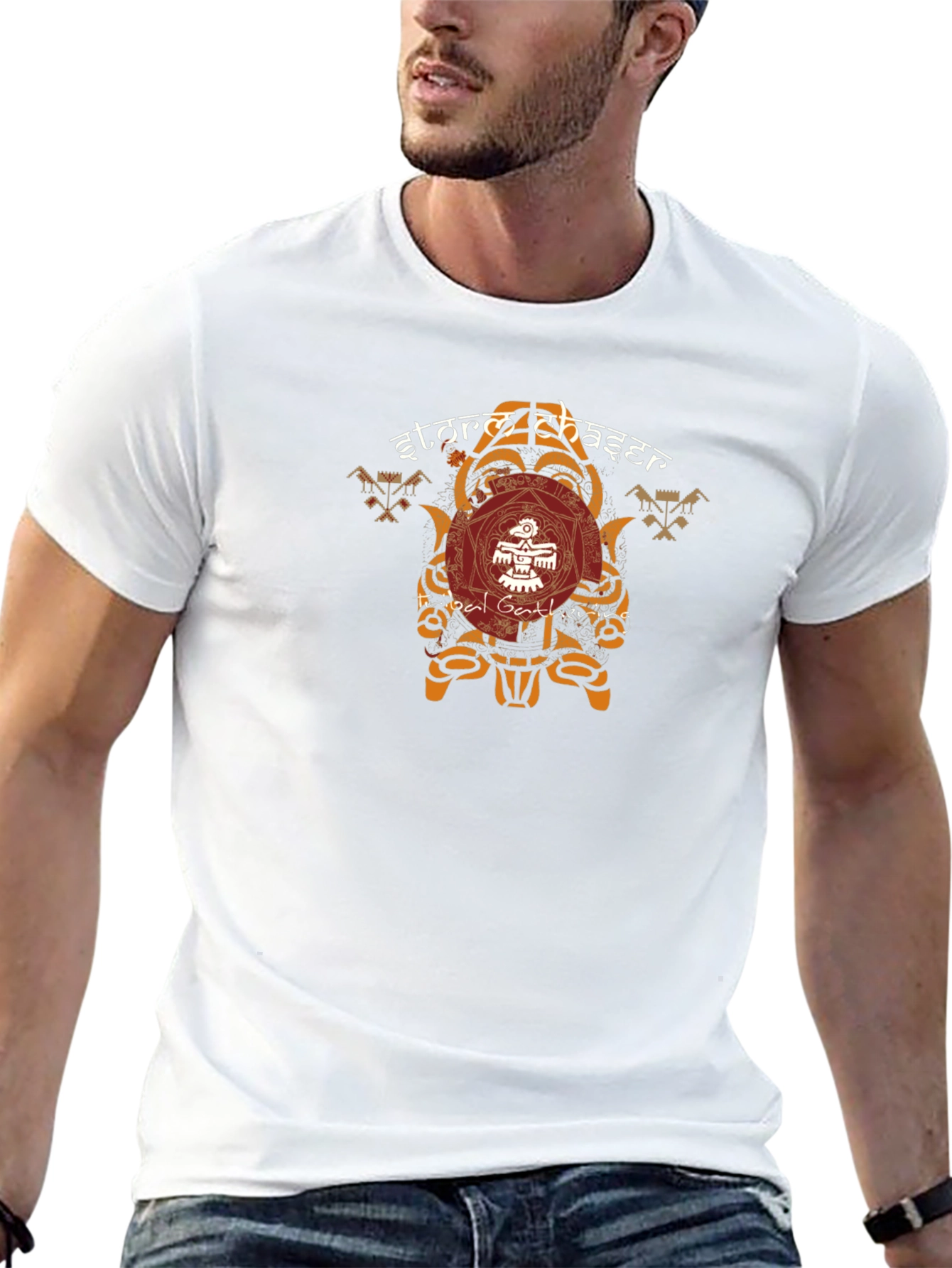 Storm Chaser Tribal Design T-Shirt