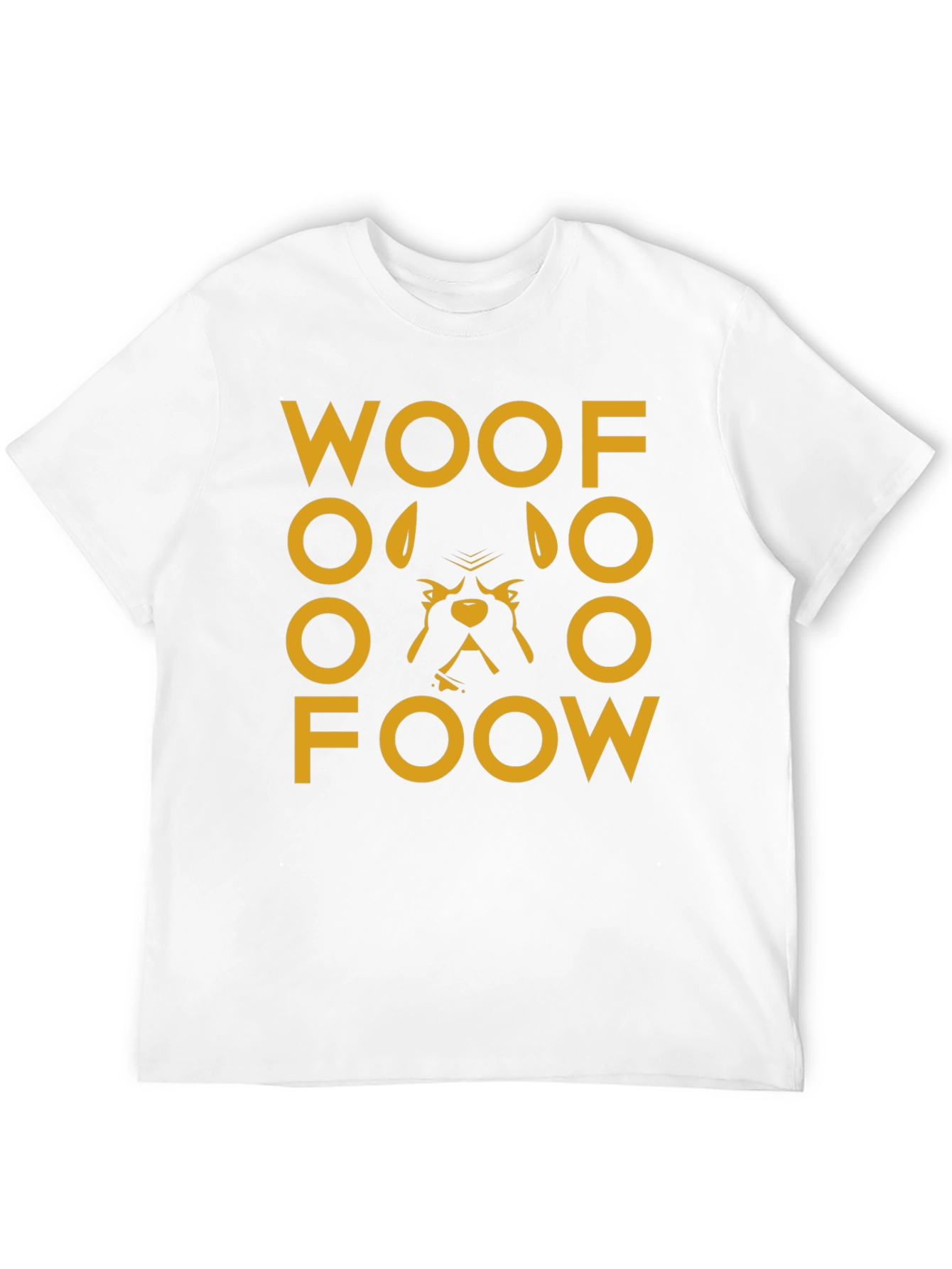 Woof Foow Dog Graphic T-Shirt