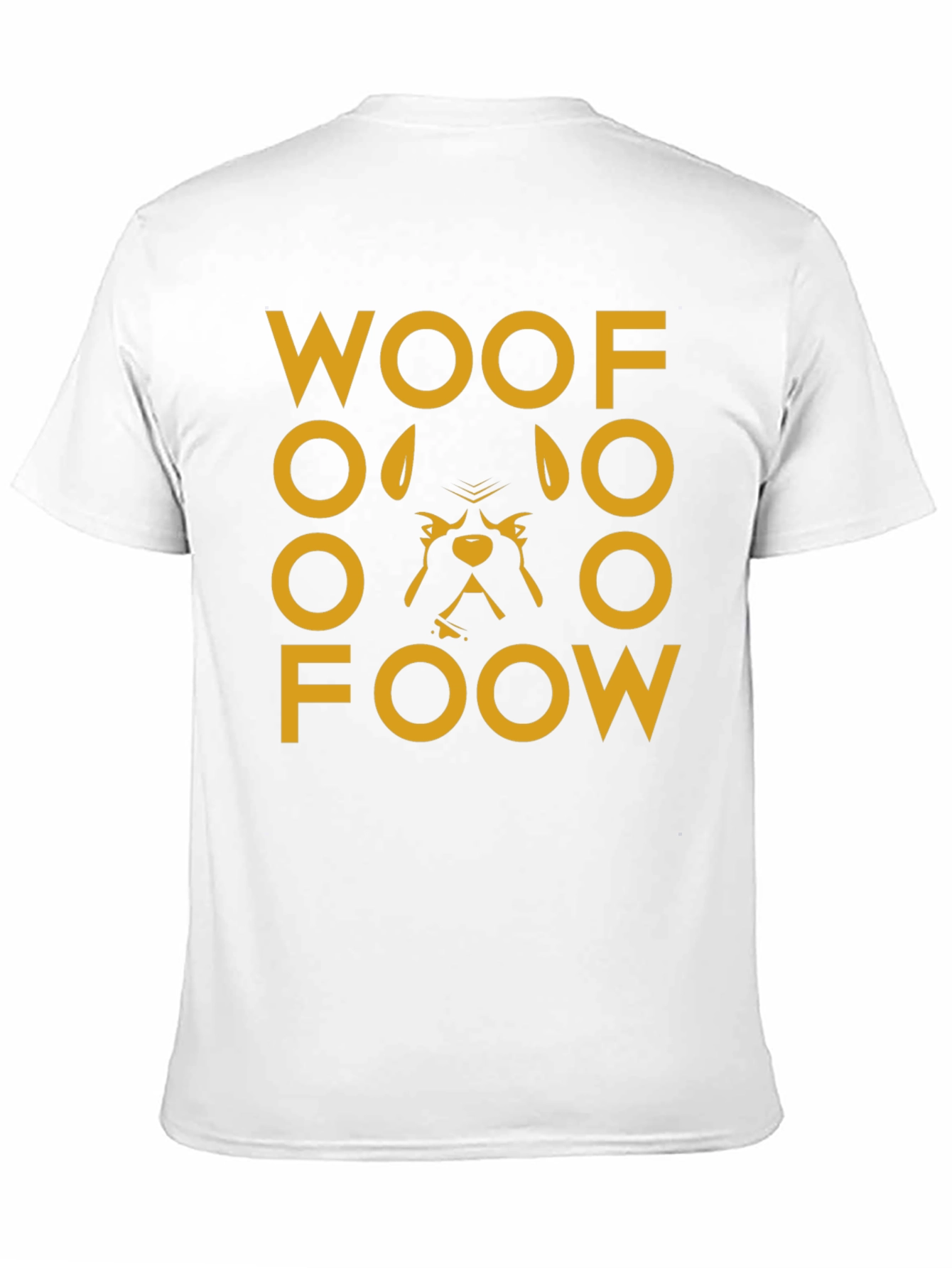 Woof Foow Dog Graphic T-Shirt