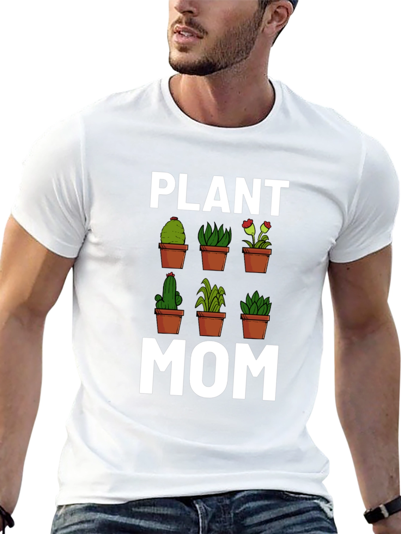 Plant Mom T-Shirt - Cute Gardening Tee